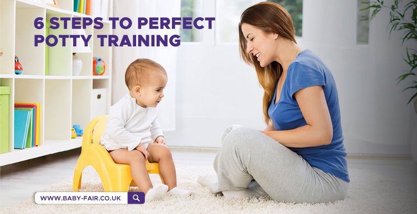 6 Steps to Perfect Potty Training